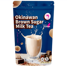 BOBA CHiC 徐可波 沖繩黑糖奶茶，炭香黑糖風味，台灣紅茶，453g, 1包