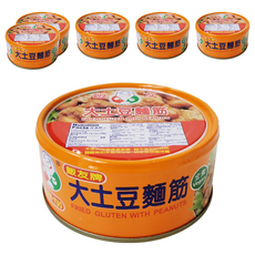 飯友 大土豆麵筋, 搭配花生 全素, 150g, 6罐