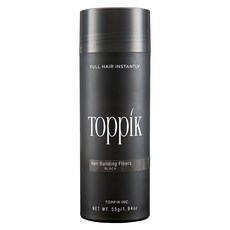 TOppiK 增髮纖維 55g, 黑色 BLACK, 1瓶