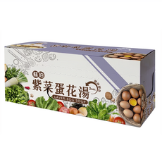 蘇伯 紫菜蛋花湯家庭號, 60g, 1盒