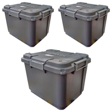 KEYWAY 聯府 SUV 多功能滑輪整理箱 TK-604 60L, 灰色, 3個