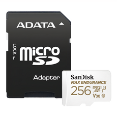 SanDisk 晟碟 公司貨 MAX ENDURANCE microSDXC 記憶卡, 256GB, 1個