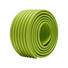 YODA 優的寶貝 DIY泡棉防撞條包覆款, 雙層泡棉網狀纖維材質, 通過SGS檢驗, 柔軟舒適輕便耐用, 200 x 7.5 x 0.2cm, 綠色, 1個