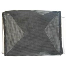 the earth 瀝水籃 滌綸材質 不鏽鋼框架, 1個, BLACK