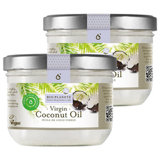 BIO PLANETE 碧歐星球 天然初榨椰子油 400ml, 2罐