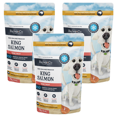 Bailey+Co 倍立 犬用凍乾零食 紐西蘭寵物凍乾 -40度冷凍乾燥, 鮭魚, 70g, 3包