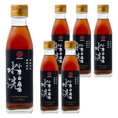 真老 純小磨白麻油，傳統低溫水洗工藝，清香口感，營養滿分，適合涼拌、燉補、清炒, 200ml, 6瓶