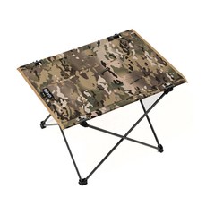 the earth CORDURA 輕量折疊桌, 綠迷彩