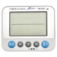 Mayka 明家 時鐘計時器 TM-E63 多功能大音量日期/星期顯示, 1個