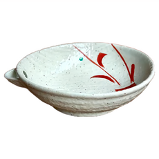 佐和陶瓷 片口缽 陶瓷 日本產, 赤繪麥草, 1個