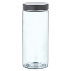 kela Bera 旋蓋玻璃密封罐（黑蓋), 2.2L, 1個