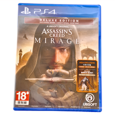 PlayStation PS4遊戲片 刺客教條 : 幻象 亞中豪華版 英文封面