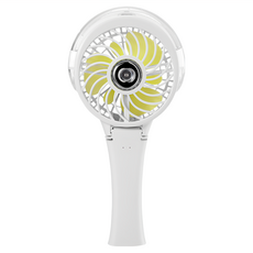 ESENSE 逸盛 噴霧型勁涼爽USB風扇 手持風扇 六片扇葉設計 USB充電 三段調速, 22-UJH555WH, 白色, 1支