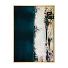 油畫 抽象畫 木色 PS環保樹酯框 居家裝飾