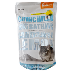 Jolly Pet Products 消臭浴砂 龍貓洗澡浴砂 檸檬香, 2kg, 1包