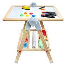 TEAMSON 莫內多功能小小畫家組, Multi-color, 高度最低70cm 最高100cm, 1組