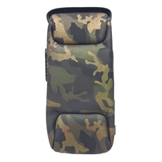 防盜密碼鎖USB充電防潑水透氣多功能單肩包-迷彩 牛津布材質, 33 x 16 x 9.5cm