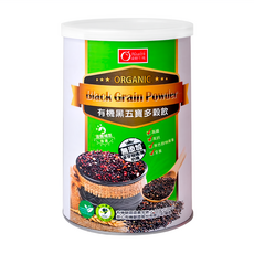 康健生機 有機黑五寶多穀飲, 500g, 1罐