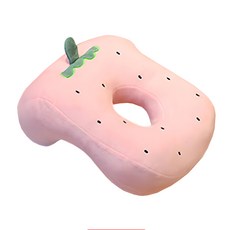 卡哇伊多功能透氣午睡趴枕, 草莓