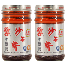 牛頭牌沙茶醬，香醇口感，沾水餃/配火鍋/炒牛肉/炒三鮮/炒飯皆宜, 127g, 2罐