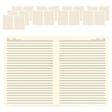 牛皮筆記本, A4橫線, 10本