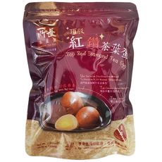 所長茶葉蛋 紅鑽茶葉蛋 濃厚藥膳口味 嚴選M級紅殼雞蛋, 460g, 1包