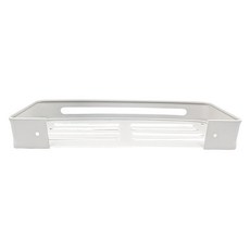 超級工廠 浴室置衣架 四方架 帶桿帶勾 無痕貼片款 白色 1個