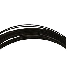 Mizuno 美津濃 M-SMOOTH 65H 日製羽球拍線 73JGA93009, 黑色, 1個