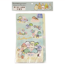 Sumikkogurashi 角落生物 小夥伴新課綱書套, 適用約寬21x高26cm之書本, B, 1個
