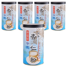 御復珍 冷泡杏仁粉, 杏仁清香，溫順微甜口感, 12道研磨，沒有惱人沙沙感, 460g, 5罐