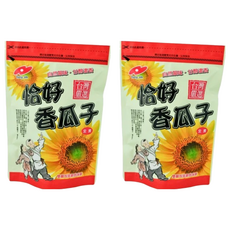 統記 恰好香瓜子, 精選葵花籽, 大顆飽滿, 獨特調味, 220g, 2包