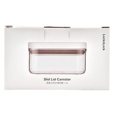 LocknLock 樂扣樂扣 滑蓋式塑膠密封儲物罐, HTE806, 1個