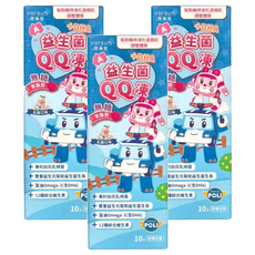 YOrSUn 悠森兒 益生菌QQ凍，無糖，乳酸口味，含DHA，12種綜合維生素，幫助維持消化道機能，調整體質, 15g, 3盒