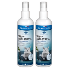 FRANCODEX 法典 禪靜抗焦慮環境噴霧 貓, 天然草本配方, 100ml, 壓力緩解/安撫情緒/注意力集中, 2瓶