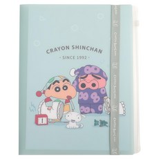 norns 蠟筆小新6 + 1多功能資料夾 附束帶, 晚安, 1個