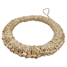 SHIMOYAMA 日式純手工草編鍋墊 大號 內徑16cm, 1個