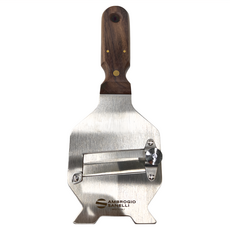 AMBROGIO SANELLI 山里尼 松露刨刀 - 紫檀木柄 134g 1組 意大利製造, 不鏽鋼色