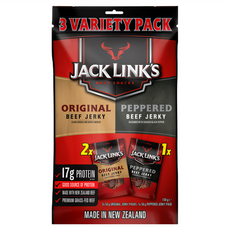 Jack Link's 煙燻牛肉乾 原味 + 胡椒口味, 1包, 150g