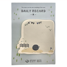 CARD LOVER 信的戀人 日日錄便利貼, 夏, 3本, 1組