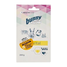 bunny NATURE 德國邦尼 GOVET 鼠兔補給站 泌尿道保健配方, 50種草糧+高嗜口性, 無防腐劑/無增味劑/無糖/無色素/無香料, 200g, 1盒