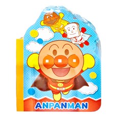 ANPANMAN 飛行造型memo, 麵包超人 藍色 + 咖啡色, 1入, 1個