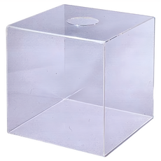 Life 徠福 壓克力摸彩箱 大, 1個, 透明