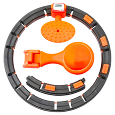 EDISH 智能呼拉圈套裝, 尺寸大小可調節, 適用於24吋-42吋腰圍, 1200g, 1組, 混和顏色