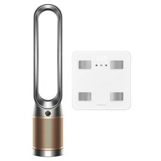 dyson 戴森 2合1甲醛偵測涼風空氣清淨機 TP12，鎳金色，搭配MEDISANA體脂計，淨化涼風一次到位