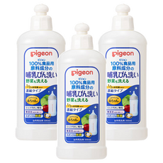 pigeon 貝親 奶瓶清潔劑 濃縮版, 300ml, 3瓶