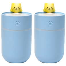 EDISH 萌寵暖光靜音加濕器 X25 2入, 顏色隨機