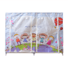 Cotton Field 棉花田傢飾 簡易組裝防塵衣櫥, 120cm, 地球村 多色