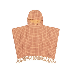 FABELAB 兒童款有機棉連帽罩袍 4~6歲適用