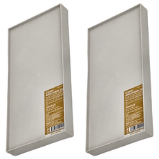 SHIMOYAMA 日式塑膠A4橫向寬型辦公文件收納可附輪防塵蓋, 灰白色