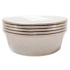 SaNNeNg 三能 大圓模 陽極 105 x 90 x 37mm 5個, 銀色, 1組